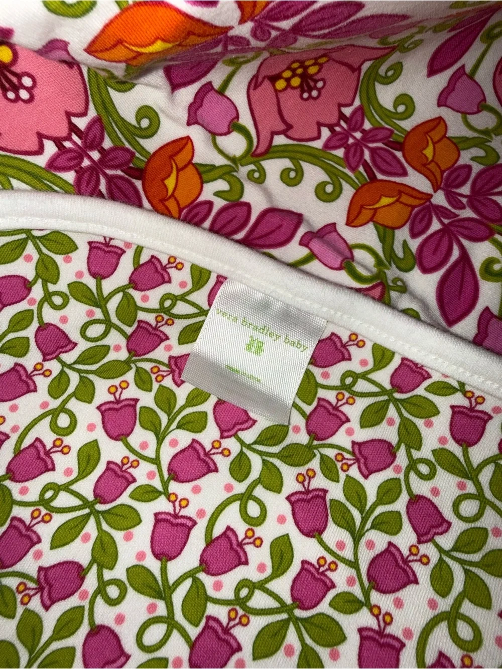 Vera Bradley receiving blanket Lilli Bell